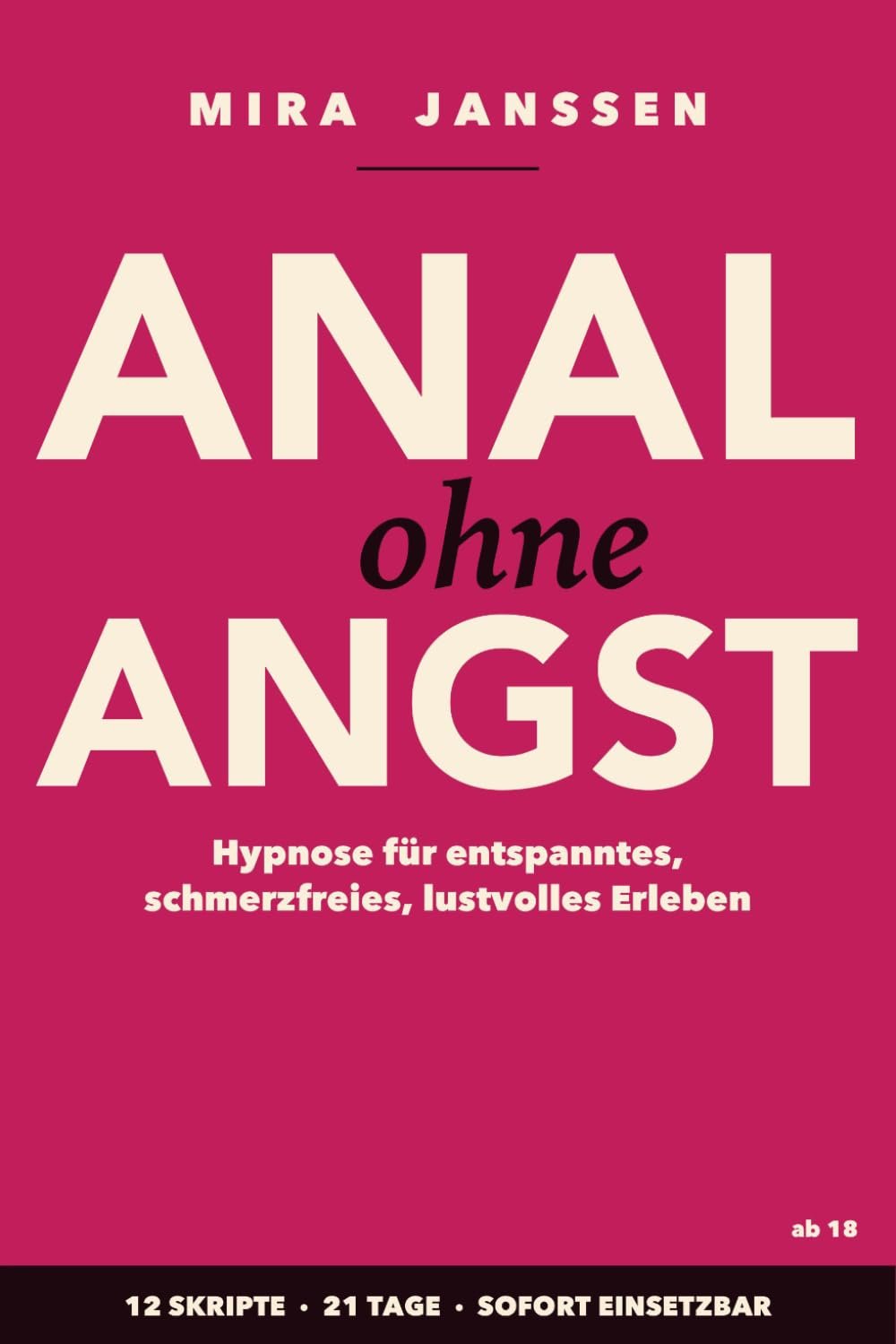 Cover: Anal ohne Angst von Mira Janssen